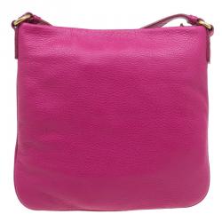 Pre Owned Marc by Marc Jacobs Pink Leather Too Hot To Handle Sia Crossbody Bag