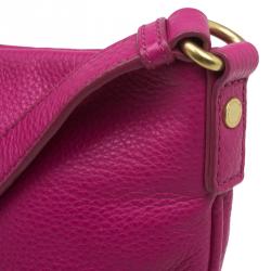 Pre Owned Marc by Marc Jacobs Pink Leather Too Hot To Handle Sia Crossbody Bag