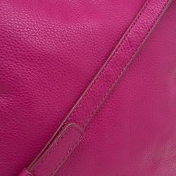 Pre Owned Marc by Marc Jacobs Pink Leather Too Hot To Handle Sia Crossbody Bag