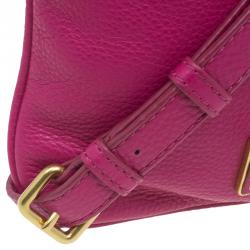 Pre Owned Marc by Marc Jacobs Pink Leather Too Hot To Handle Sia Crossbody Bag