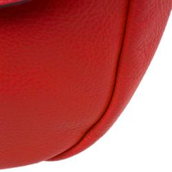 Pre Owned Marc by Marc Jacobs Pink Leather Chain Reaction Calley Crossbody Bag