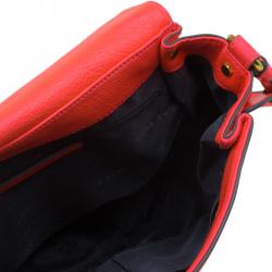 Pre Owned Marc by Marc Jacobs Pink Leather Chain Reaction Calley Crossbody Bag