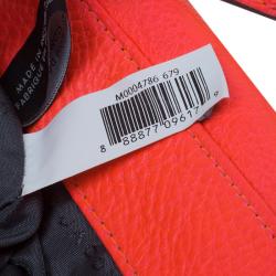 Pre Owned Marc by Marc Jacobs Pink Leather Chain Reaction Calley Crossbody Bag