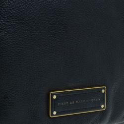 Pre Owned Marc by Marc Jacobs Black Leather Too Hot To Handle Shoulder Bag