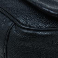 Pre Owned Marc by Marc Jacobs Black Leather Too Hot To Handle Shoulder Bag