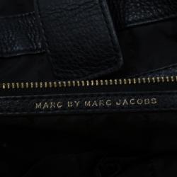 Pre Owned Marc by Marc Jacobs Black Leather Too Hot To Handle Shoulder Bag