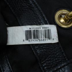 Pre Owned Marc by Marc Jacobs Black Leather Too Hot To Handle Shoulder Bag