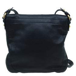 مملوكة مسبقًا حقيبة كروس مارك باي مارك جاكوبس بيتال تو ذي ميتال سيا جلد أسود