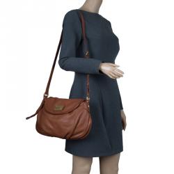 Pre Owned Marc by Marc Jacobs Brown Leather Classic Q Natasha Crossbody Bag