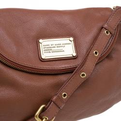 Pre Owned Marc by Marc Jacobs Brown Leather Classic Q Natasha Crossbody Bag