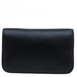 Pre Owned حقيبة كروس مارك باي مارك جاكوبس بيانكا جان أون A ليش جلد أسود