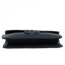 Pre Owned حقيبة كروس مارك باي مارك جاكوبس بيانكا جان أون A ليش جلد أسود