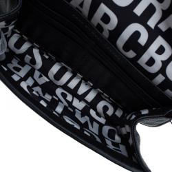 Pre Owned حقيبة كروس مارك باي مارك جاكوبس بيانكا جان أون A ليش جلد أسود