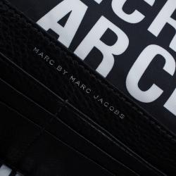 Pre Owned حقيبة كروس مارك باي مارك جاكوبس بيانكا جان أون A ليش جلد أسود