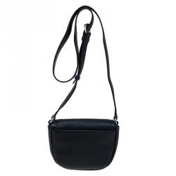 Pre Owned Marc by Marc Jacobs Black Leather Luna Novelty Crossbody Bag