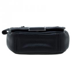 Pre Owned Marc by Marc Jacobs Black Leather Luna Novelty Crossbody Bag