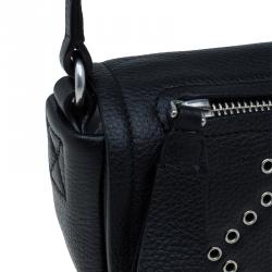 Pre Owned Marc by Marc Jacobs Black Leather Luna Novelty Crossbody Bag