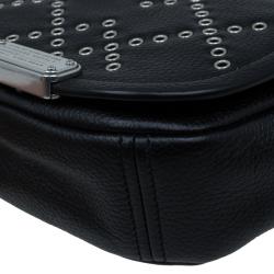 Pre Owned Marc by Marc Jacobs Black Leather Luna Novelty Crossbody Bag