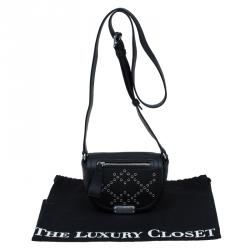 Pre Owned Marc by Marc Jacobs Black Leather Luna Novelty Crossbody Bag