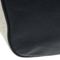 Pre Owned حقيبة يد مارك باي مارك جاكوبس تو هوت تو هاندل جلد نقش سحلية ثلاثي اللون