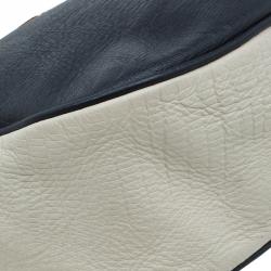 Pre Owned حقيبة يد مارك باي مارك جاكوبس تو هوت تو هاندل جلد نقش سحلية ثلاثي اللون