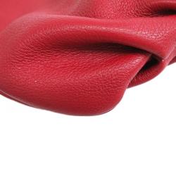 Pre Owned Marc by Marc Jacobs Red Leather Classic Q Percy Crossbody Bag