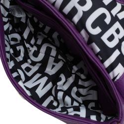 Pre Owned حقيبة كروس مارك باي مارك جاكوبس Q كارلي كلاسيك جلد بنفسجي