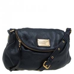 Pre Owned Marc by Marc Jacobs Black Leather Classic Q Natasha Crossbody Bag