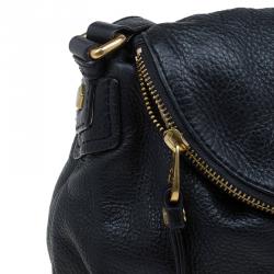 Pre Owned Marc by Marc Jacobs Black Leather Classic Q Natasha Crossbody Bag