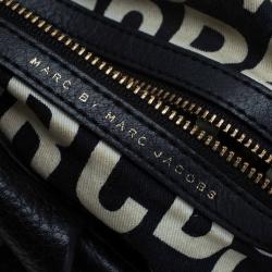 Pre Owned Marc by Marc Jacobs Black Leather Classic Q Natasha Crossbody Bag