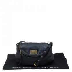Pre Owned Marc by Marc Jacobs Black Leather Classic Q Natasha Crossbody Bag