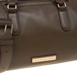 Pre Owned حقيبة يد مارك باي مارك جاكوبس لونا جلد أخضر زيتوني