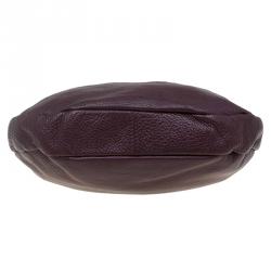 Pre Owned حقيبة هوبو مارك باي مارك جاكوبس كلاسيك كيو هيلير جلد عنابي