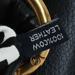 Pre Owned Marc by Marc Jacobs Black Leather Marchive Hilli Hobo