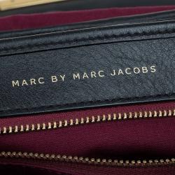Marc By Marc Jacobs Black Leather Luna Messenger Bag