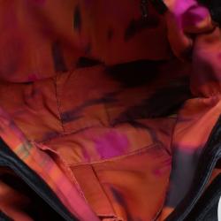 Pre Owned Marc by Marc Jacobs Black Leather Lock'n Roll Rue Satchel