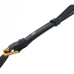 Pre Owned حقيبة كروس مارك باي مارك جاكوبس كلاسيك كيو بيرسي جلد أسود