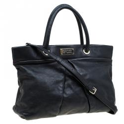Pre Owned Marc by Marc Jacobs Black Leather Marchive Tote