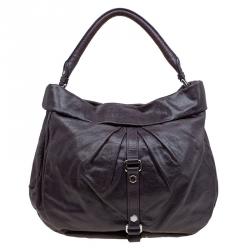 Pre Owned حقيبة مارك باي مارك جاكوبس وركوير جلد بنفسجية