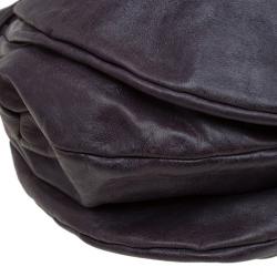 Pre Owned حقيبة مارك باي مارك جاكوبس وركوير جلد بنفسجية