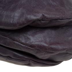 Pre Owned حقيبة مارك باي مارك جاكوبس وركوير جلد بنفسجية