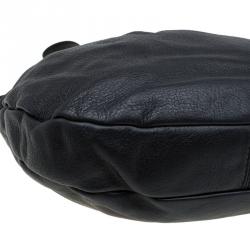 Pre Owned Marc by Marc Jacobs Black Leather Marchive Hilli Hobo