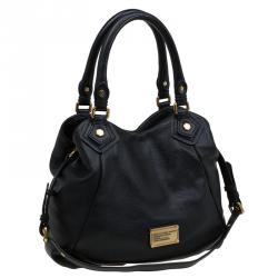 Pre Owned حقيبة كتف مارك باي مارك جاكوبس كلاسيك كيو فرانسيسيكا جلد أسود