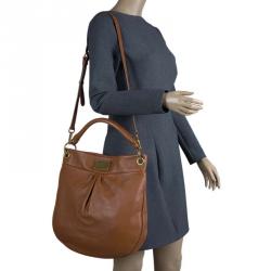 Pre Owned حقيبة مارك باي مارك جاكوبس كلاسيك كيو هيليير جلد بني