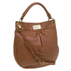 Pre Owned حقيبة مارك باي مارك جاكوبس كلاسيك كيو هيليير جلد بني