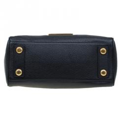 Pre Owned Marc by Marc Jacobs Black Leather Too Hot To Handle Tote