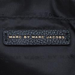 Pre Owned Marc by Marc Jacobs Black Leather Too Hot To Handle Tote