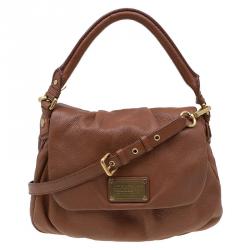 Pre Owned حقيبة مارك باي مارك جاكوبس Q ليل يوكيتا كلاسيك جلد بنية 