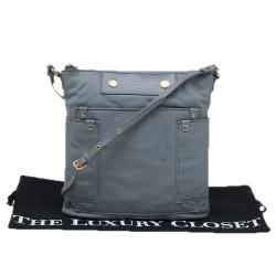 مملوكة مسبقًا Marc by Marc Jacobs Grey Nylon Preppy Sia Crossbody Bag