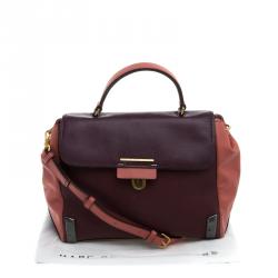 Pre Owned حقيبة مارك باي مارك جاكوبس شيلتيرد ايلاند جلد ثلاثية اللون